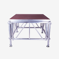 18mm wooden platform adjustable assemble aluminum stage